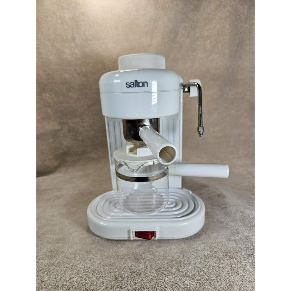 Salton Cappuccino Express II EX-96, 4 Cup Espresso Maker Vintage Coffee Maker